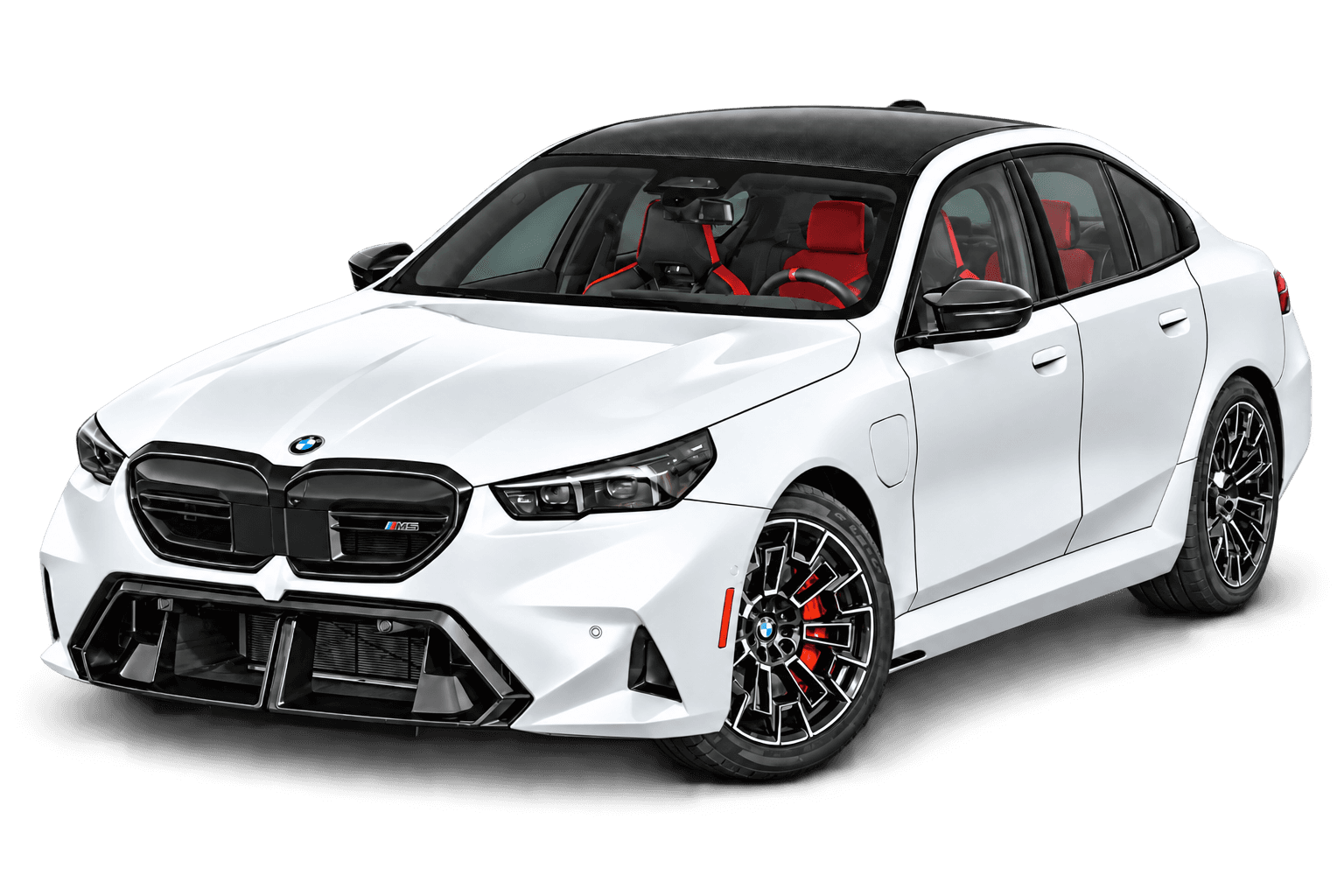 White 2025 BMW M5